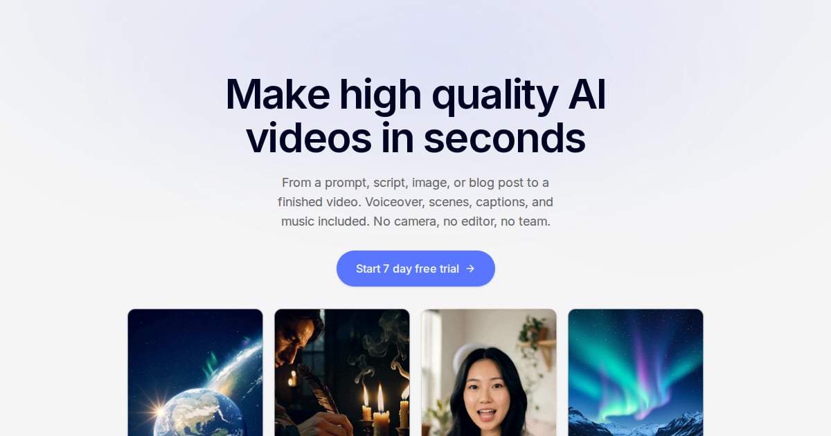 MakeAIVideo screenshot 1