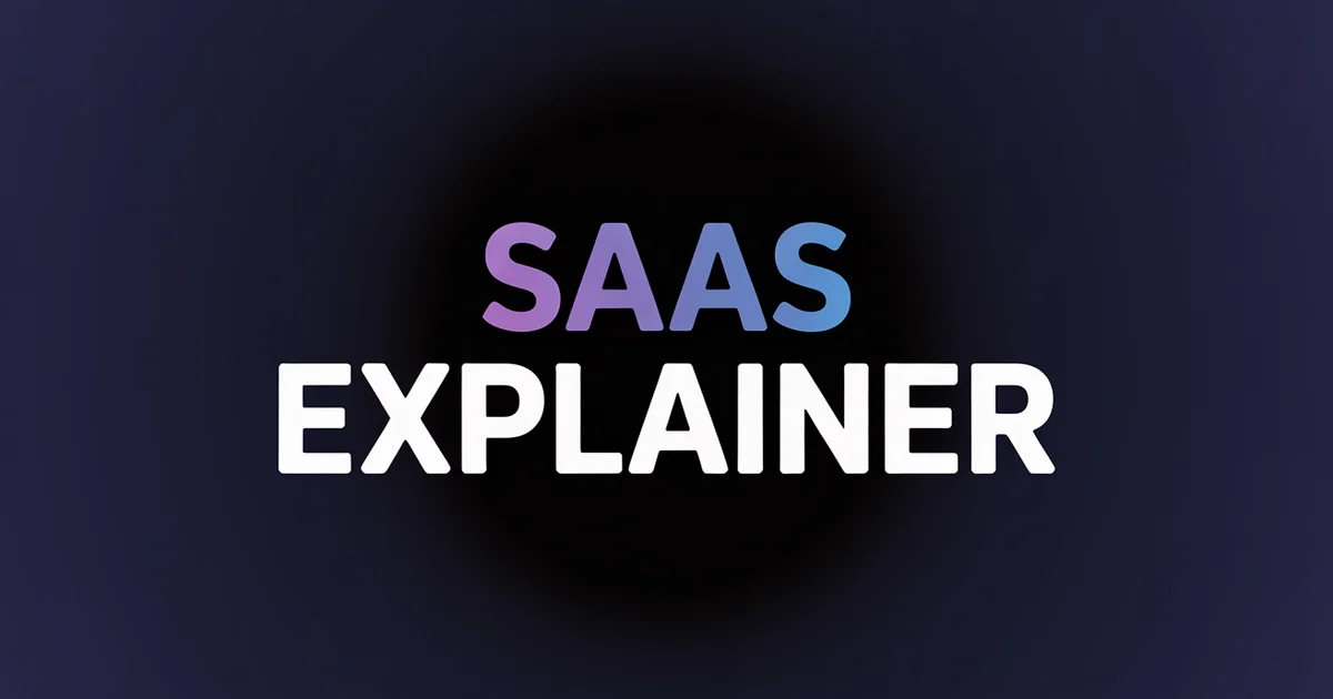 Best SaaS Explainer Video Tools 2026 headline over a product screen with narration bubbles on a dark navy gradient
