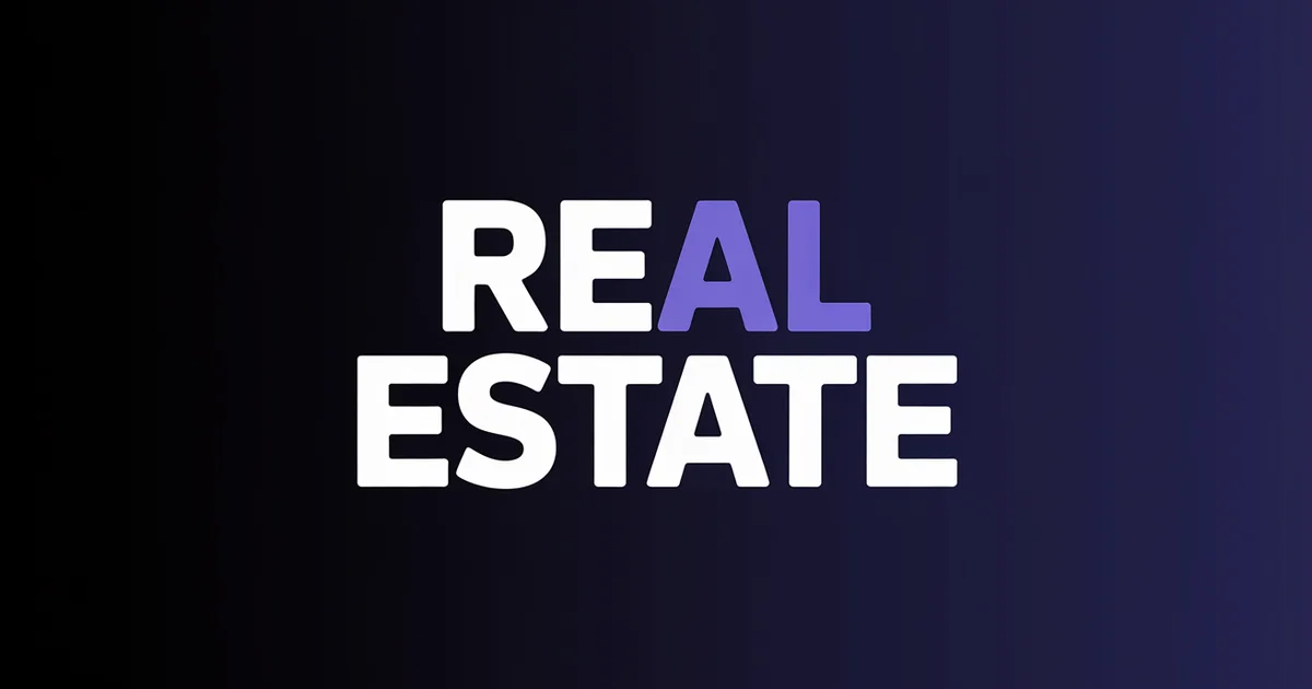 Best Real Estate Marketing Videos 2026, bold headline over a grid of listing ad thumbnails on a dark indigo gradient